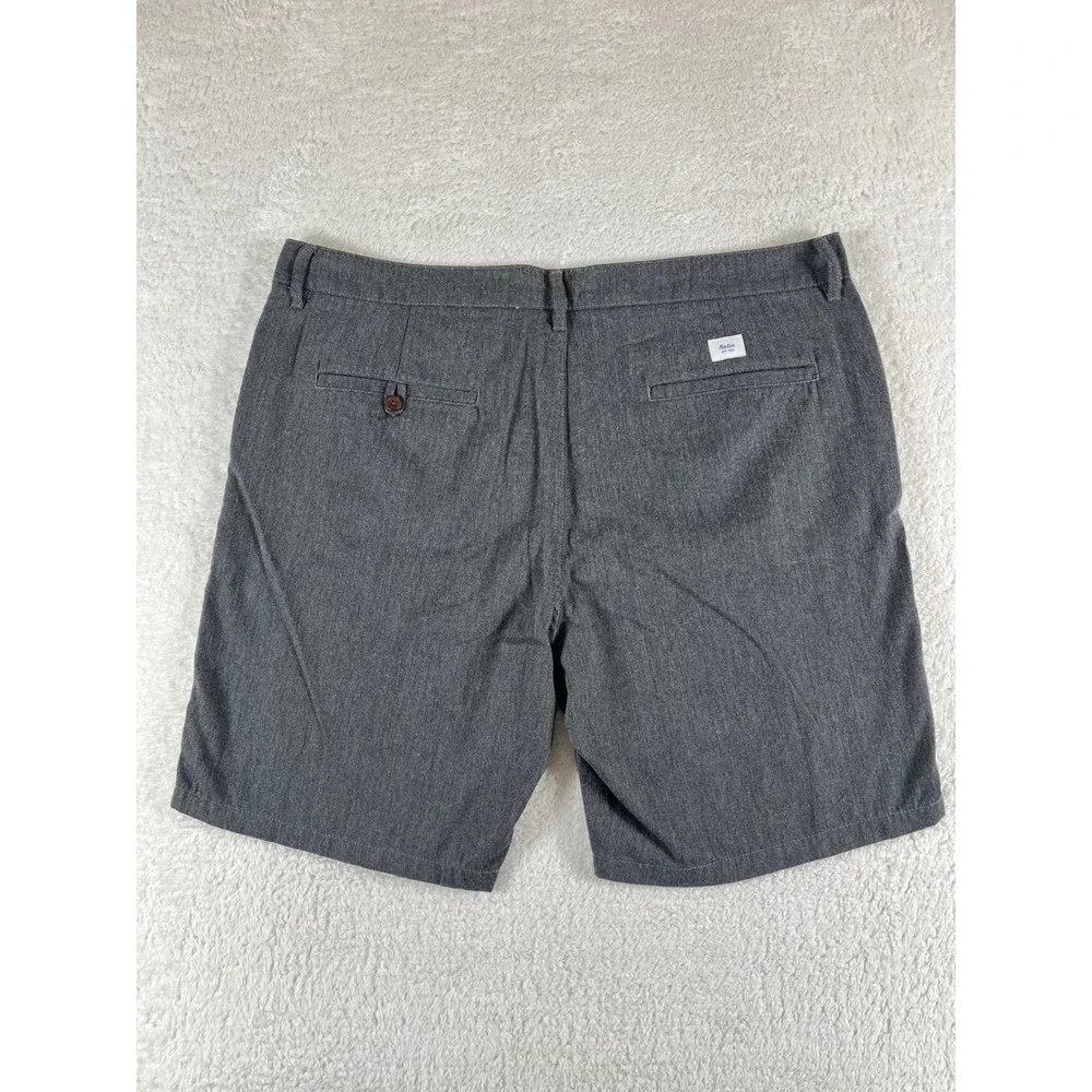 Katin Mens Gray Heather Shorts Sz 40 (42) Cotton Blend Casual Surf Lifestyle